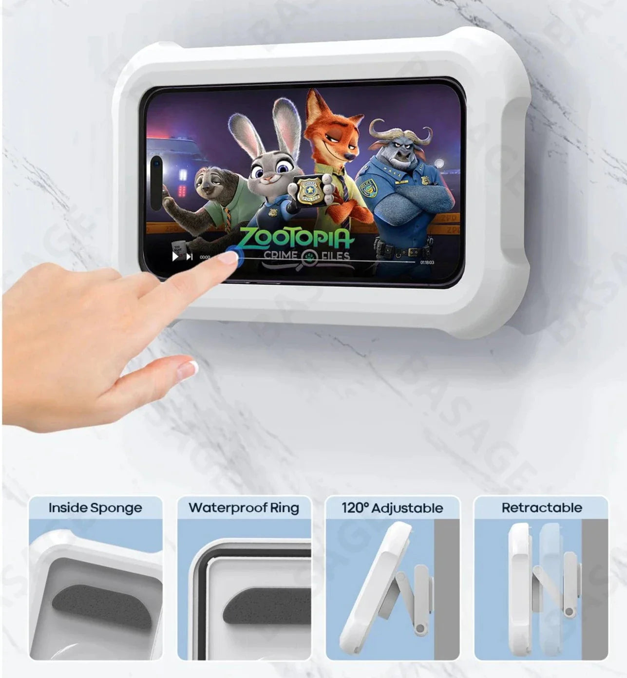 Suporte de Celular à Prova D'agua Touchscreen-Kasamô