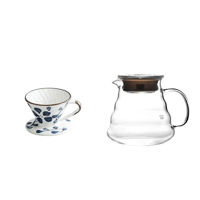 Suporte de Filtro V60 em Cerâmica Pintada à Mão-Kasamô