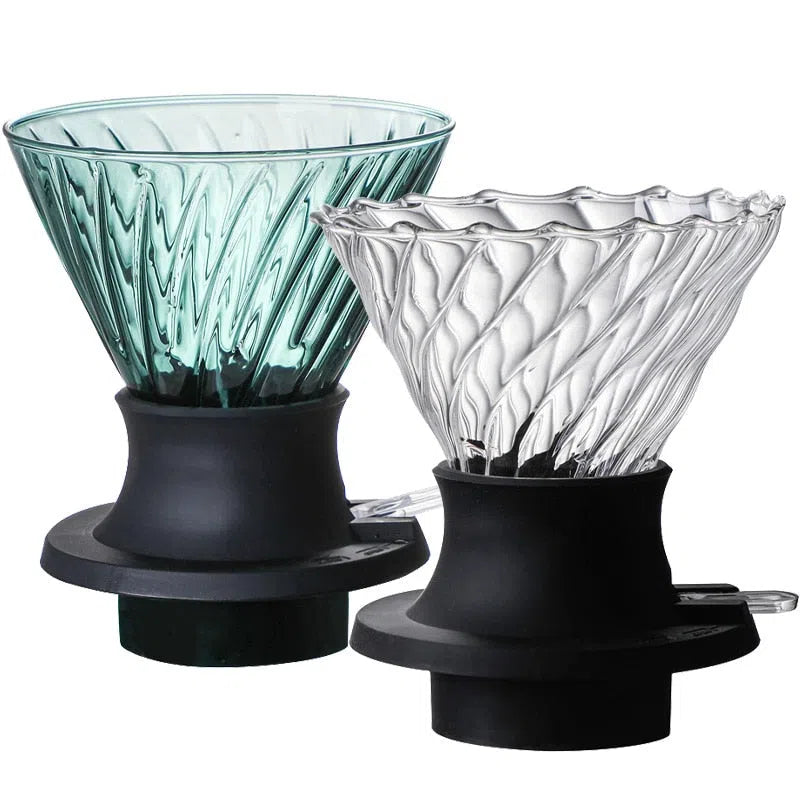 Suporte de Filtro com Sistema de Imersão e Botão de Gotejamento-Kasamô