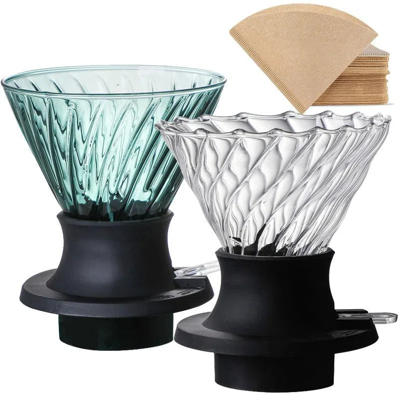 Suporte de Filtro com Sistema de Imersão e Botão de Gotejamento-Kasamô