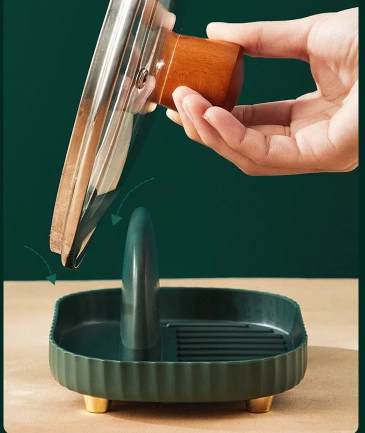 Suporte de Tampa e Descanso de Colher-Kasamô