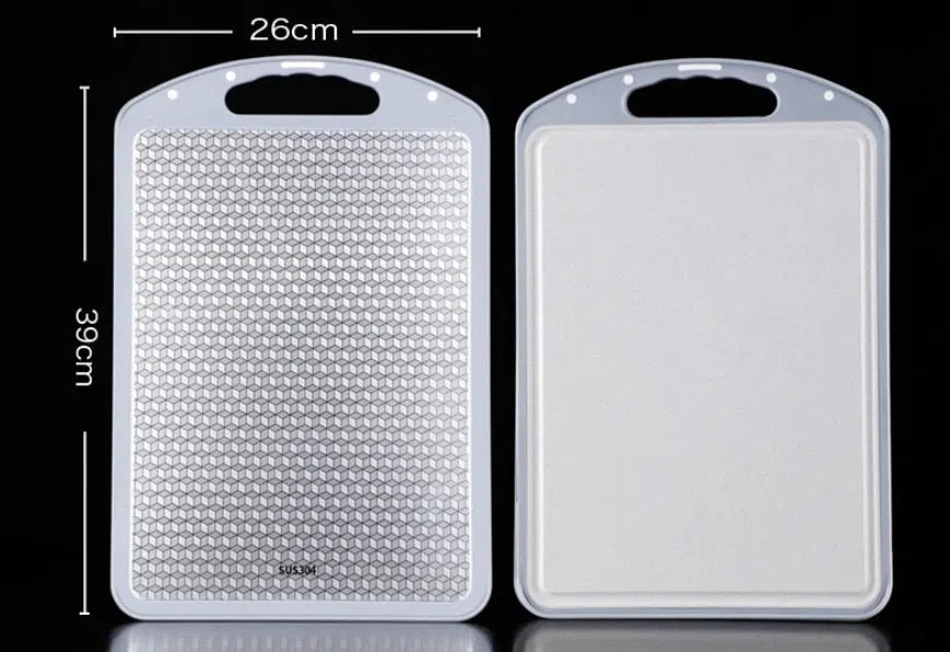 Tábua de Corte Dupla Face Inox 304-Kasamô