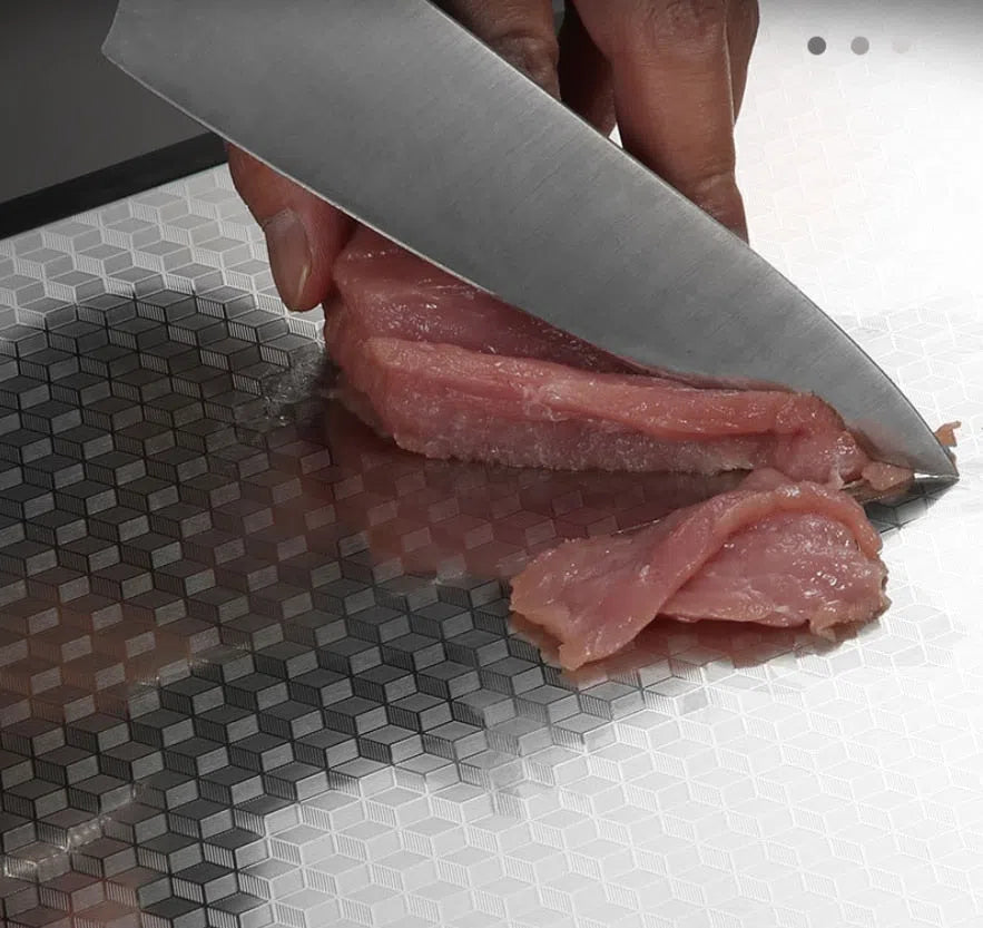 Tábua de Corte Dupla Face Inox 304-Kasamô