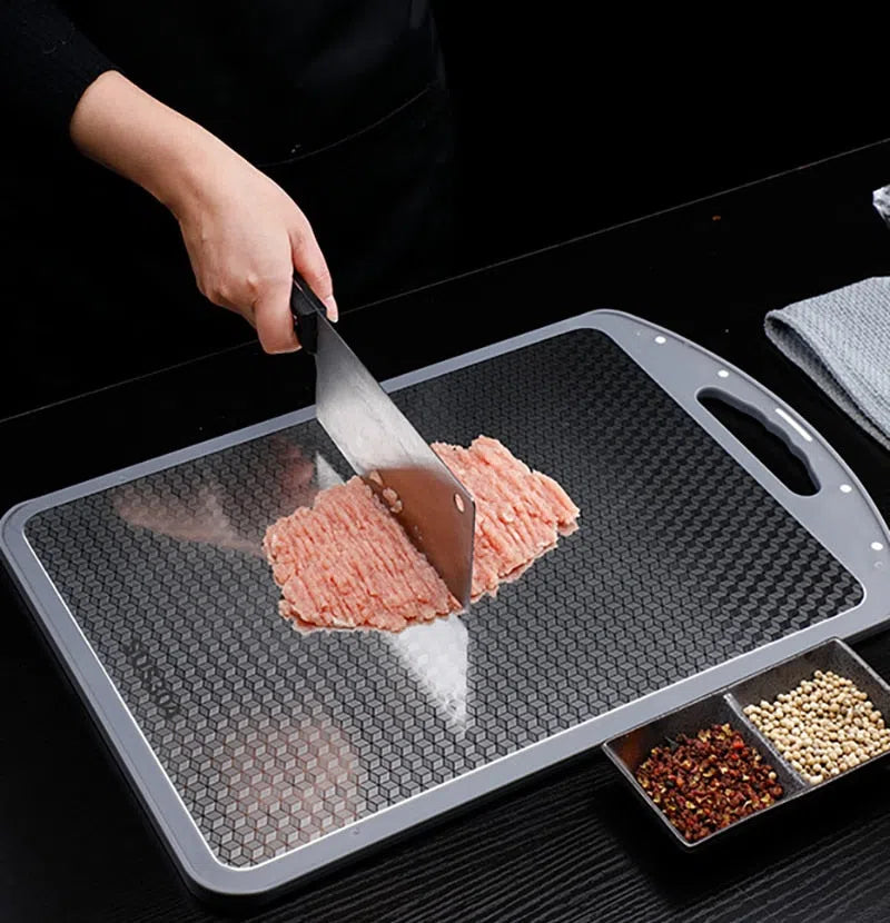 Tábua de Corte Dupla Face Inox 304-Kasamô