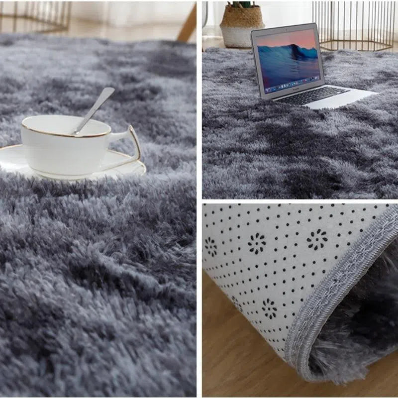 Tapete Felpudo Cinza Escuro Mescla Kasamô-Kasamô