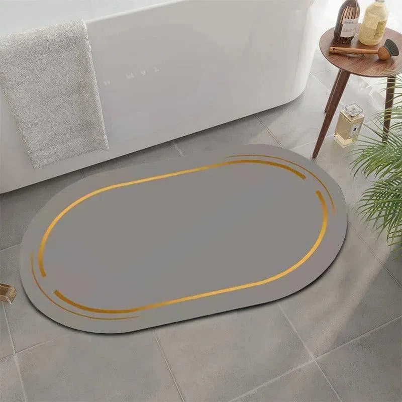 Tapete Moderno Absorvente e Antiderrapante para Banheiro Kasamô-Kasamô