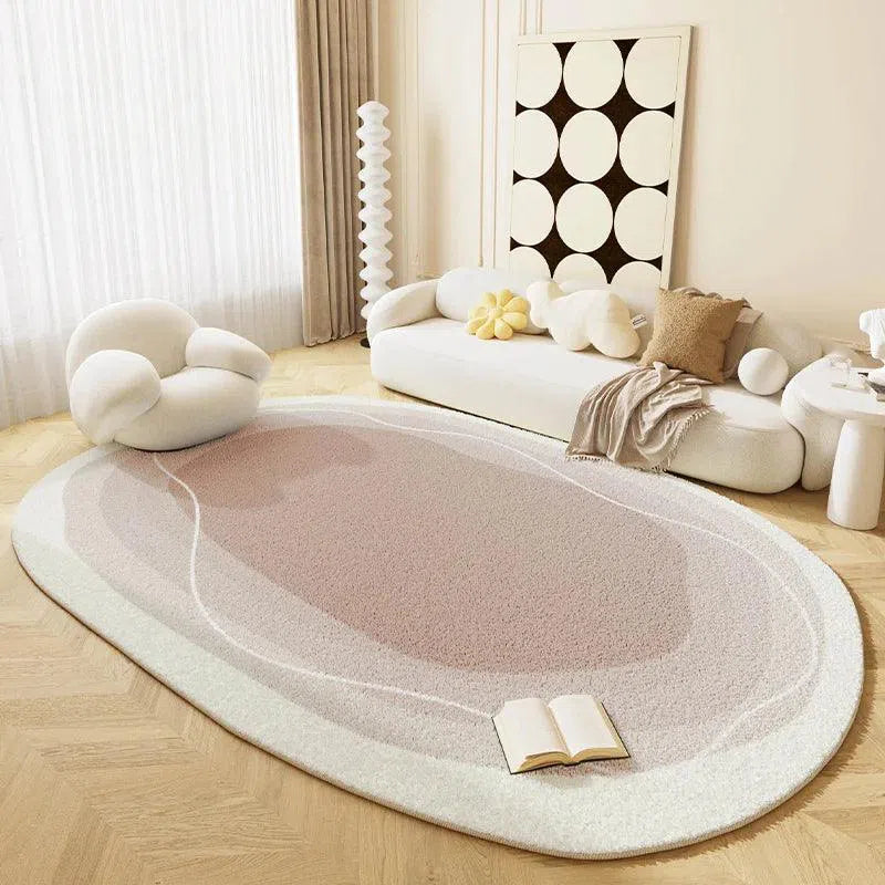 Tapete Moderno Formato Especial Irregular Luxuoso Kasamô-Kasamô