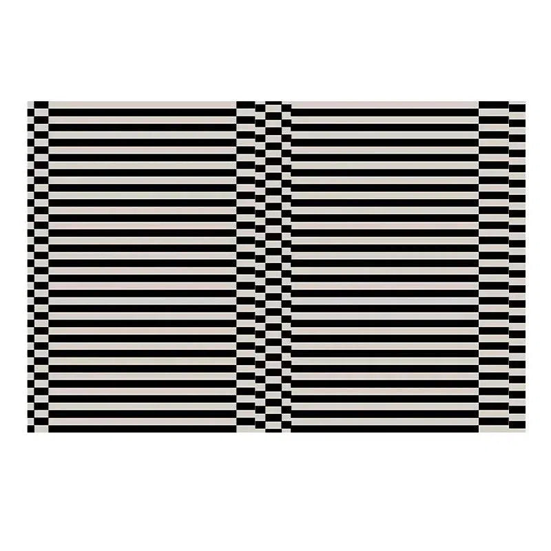 Tapete Retro Clássico Preto e Branco para Sala e Quarto Kasamô-Kasamô