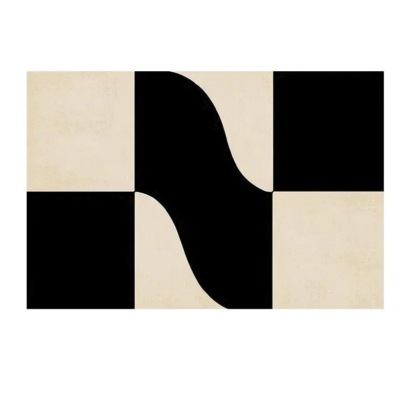 Tapete Retro Clássico Preto e Branco para Sala e Quarto Kasamô-Kasamô