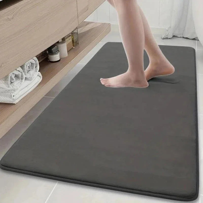 Tapete de Banho com Textura de Pedra Antiderrapante Kasamô-Kasamô