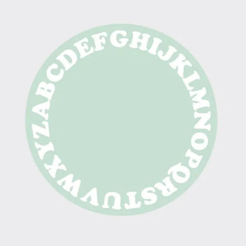 Tapete de Pelúcia com Alfabeto para Quarto Infantil Kasamô-Kasamô