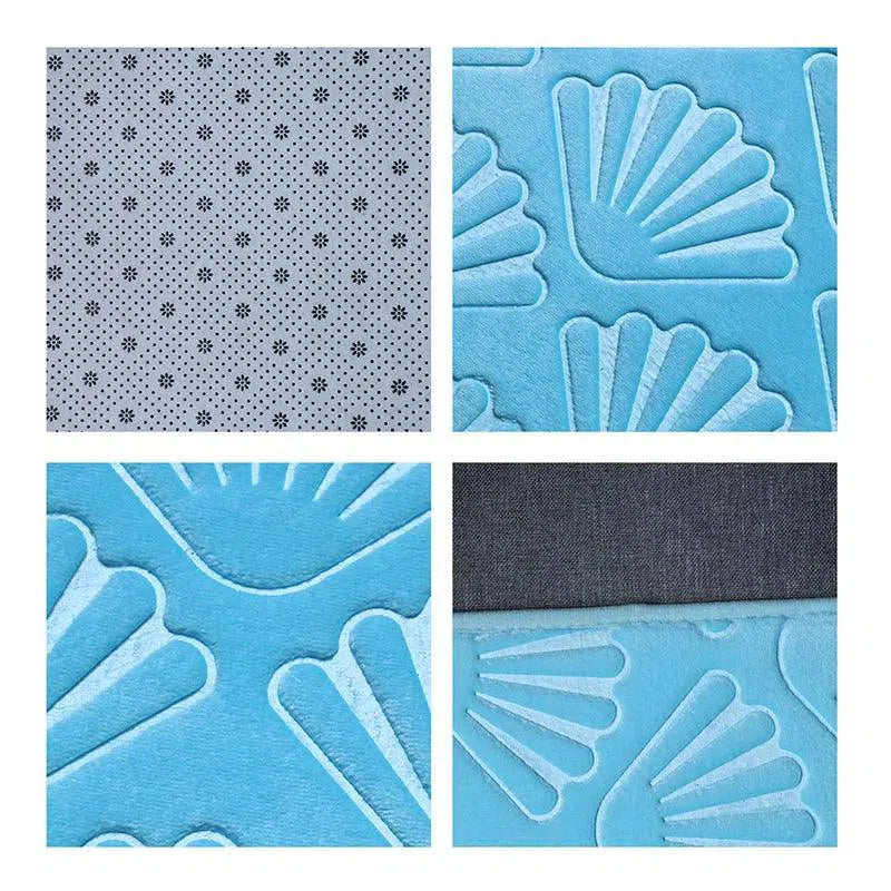 Tapete em Design de Concha Antiderrapante, Macio e Absorvente Kasamô-Kasamô