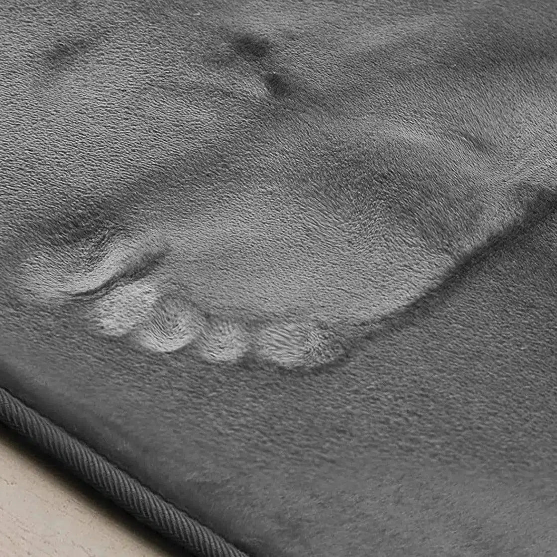 Tapetes de Banheiro Antiderrapante de Veludo com Espuma Kasamô-Kasamô