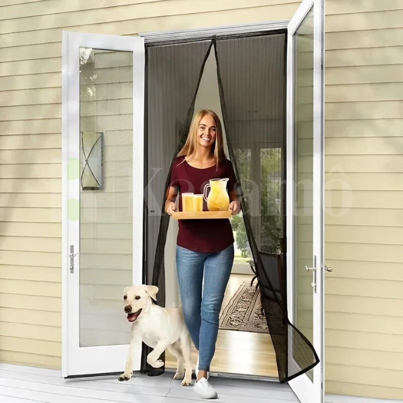 Tela Mosquiteira Magnética para Portas - ÚLTIMAS UNIDADES!-Kasamô