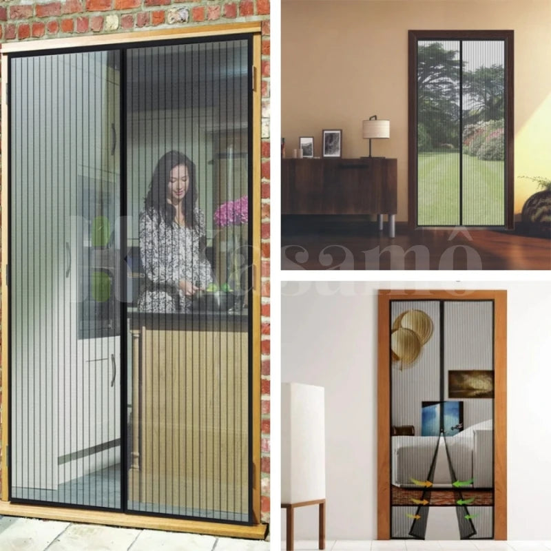 Tela Mosquiteira Magnética para Portas - ÚLTIMAS UNIDADES!-Kasamô