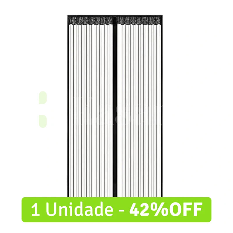 Tela Mosquiteira Magnética para Portas - ÚLTIMAS UNIDADES!-Kasamô