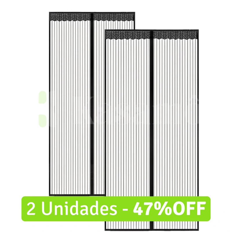 Tela Mosquiteira Magnética para Portas - ÚLTIMAS UNIDADES!-Kasamô