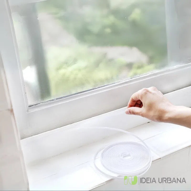 Tela Mosquiteira para Janelas Kasamô - Proteção Anti-dengue com Velcro Para Janelas-Kasamô