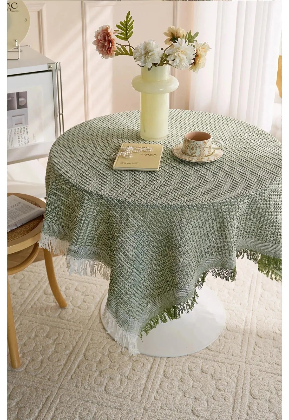 Toalha para Mesa Redonda Pequena