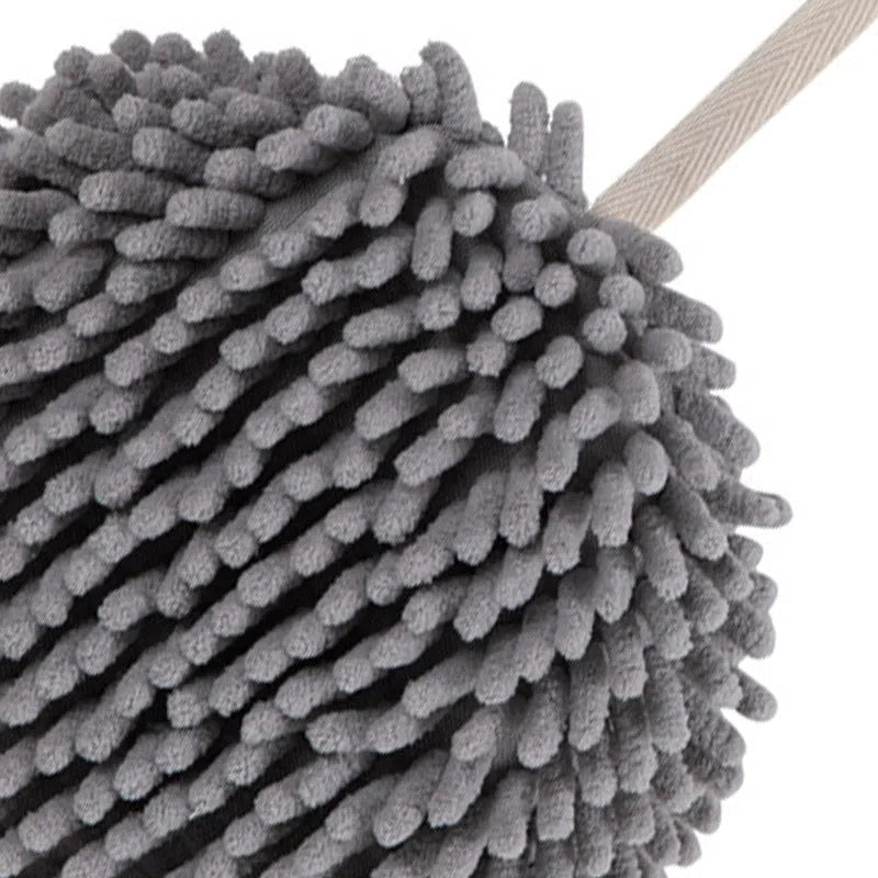 Toalhas de Mão Pompom em Chenille-Kasamô