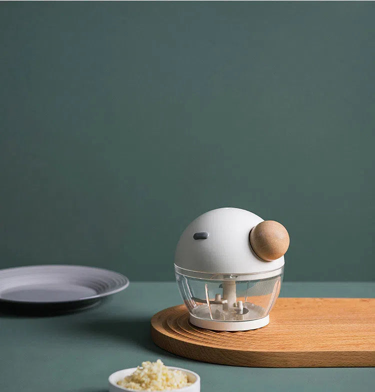 Triturador Manual com Puxador de Bola de Madeira-Kasamô