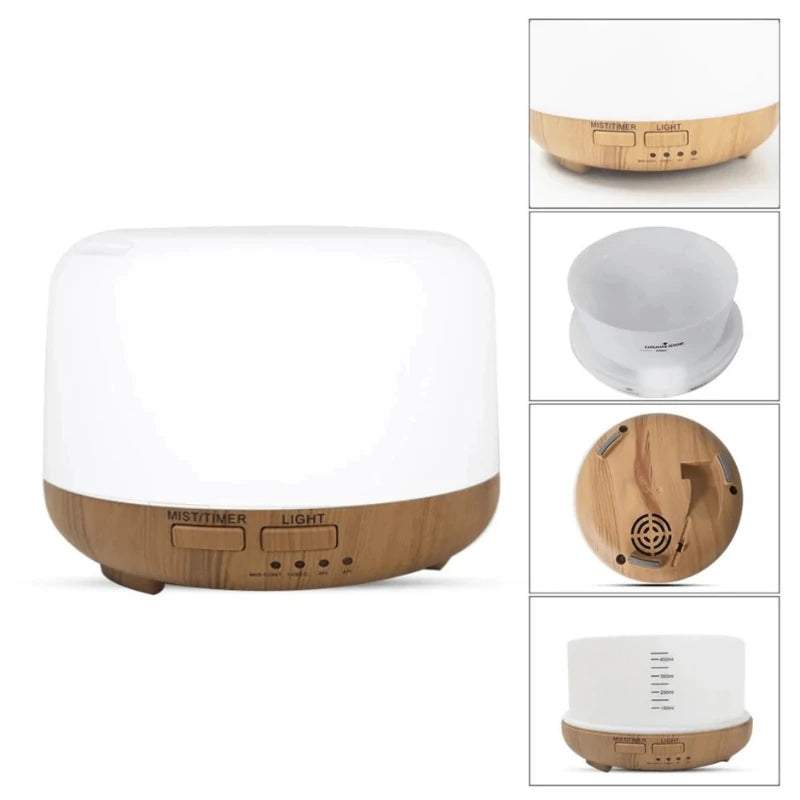 Umidificador e Difusor Ultrassônico RGB Kasamô - 500ml-Kasamô