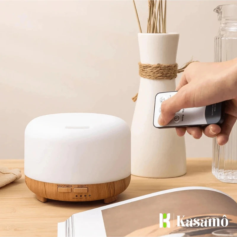 Umidificador e Difusor Ultrassônico RGB Kasamô - 500ml-Kasamô