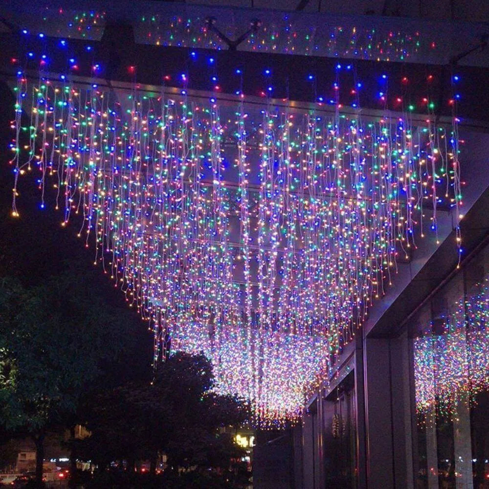 Varal de Luzes Led de Natal - 5 Metros-Kasamô