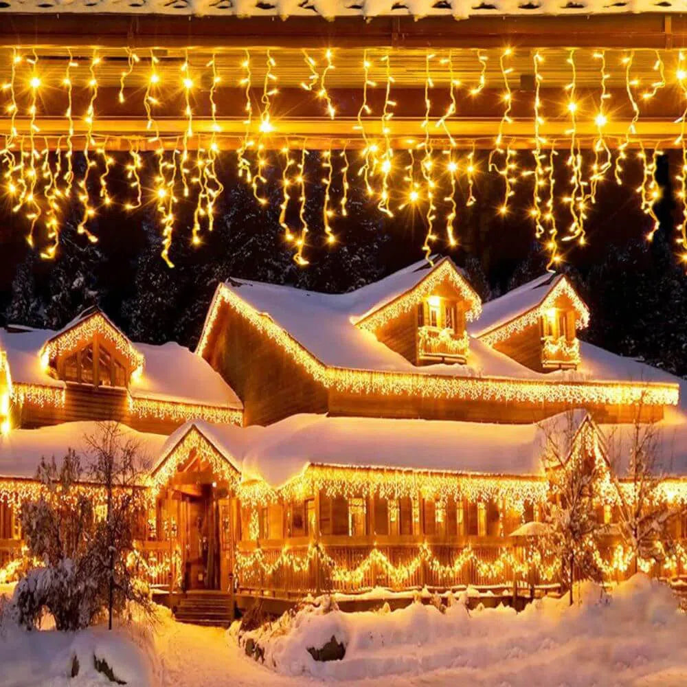 Varal de Luzes Led de Natal - 5 Metros-Kasamô