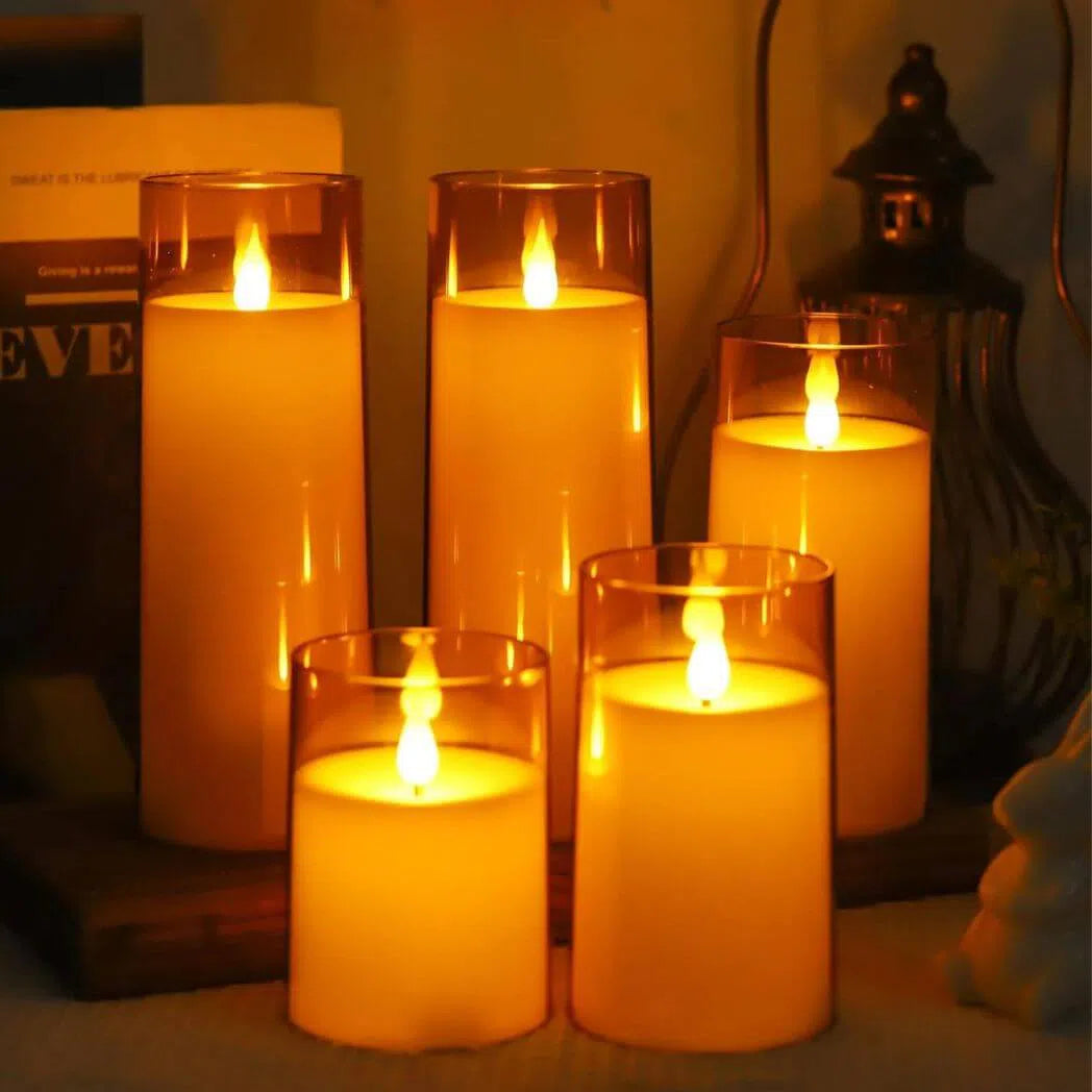 Velas Decorativas de Led Kasa Decor - Kit com 3-Kasamô