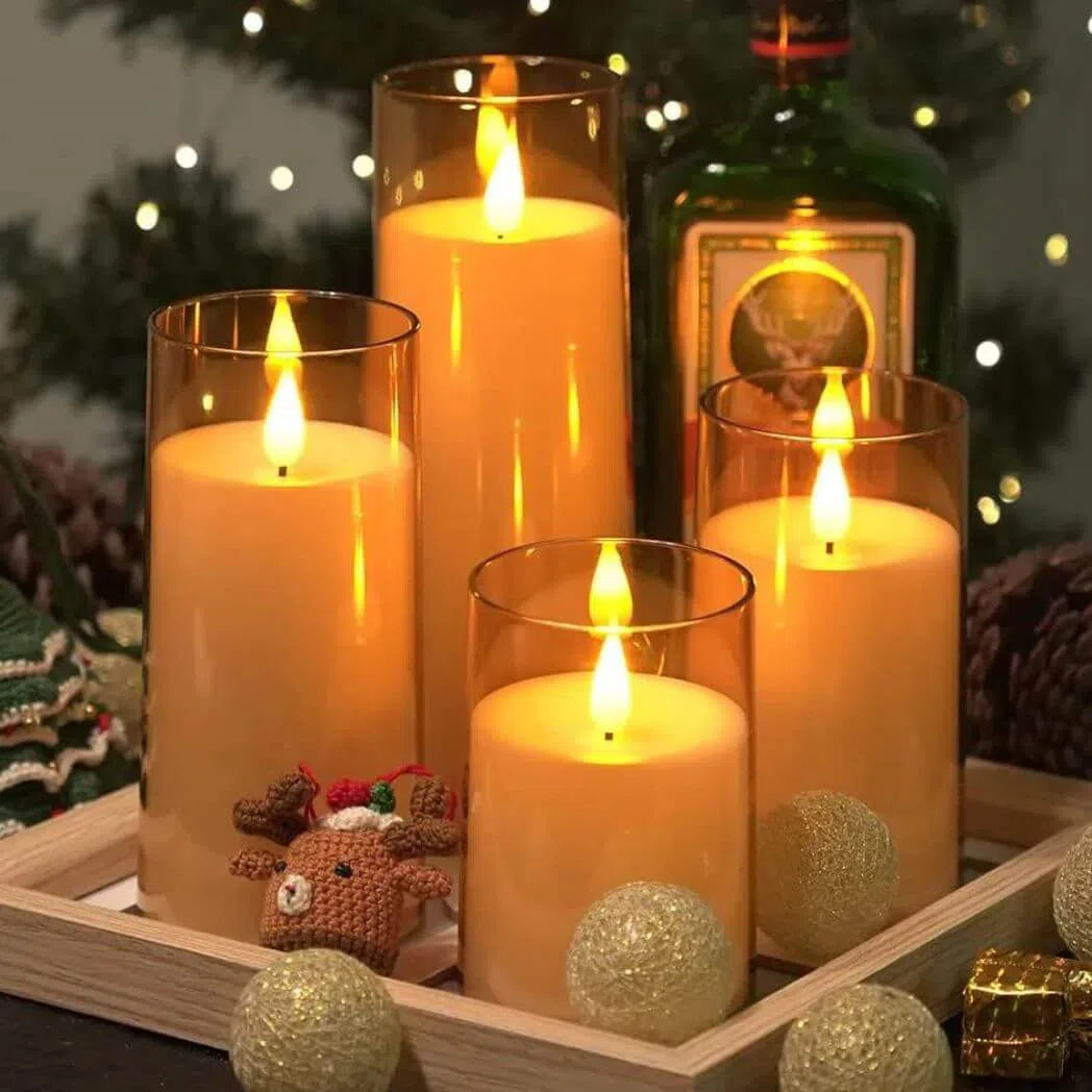 Velas Decorativas de Led Kasa Decor - Kit com 3-Kasamô