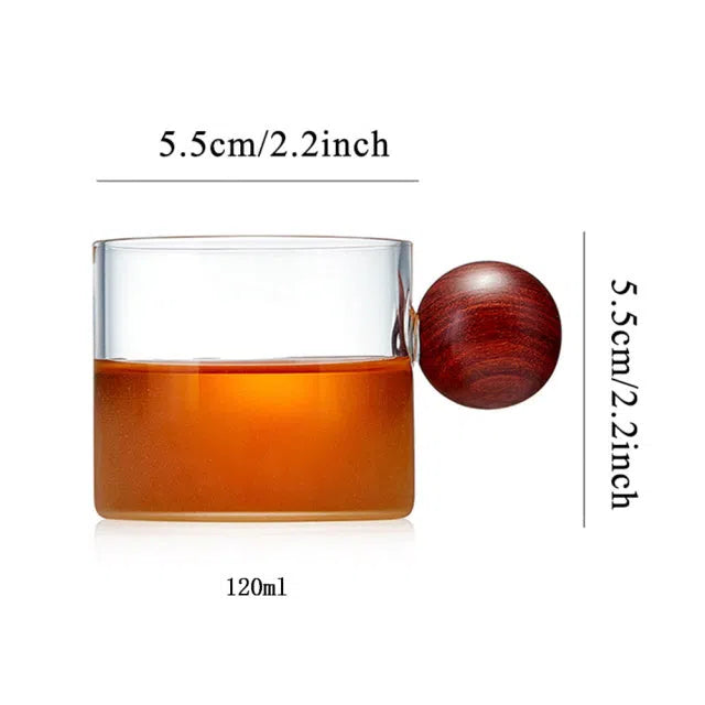 Xícara com Alça de Bola - 120ml-Kasamô