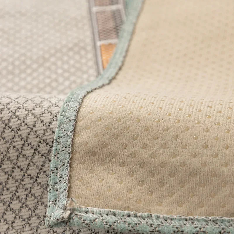 Capa para Sofá Protetora em Chenille Antiderrapante Marrom Claro