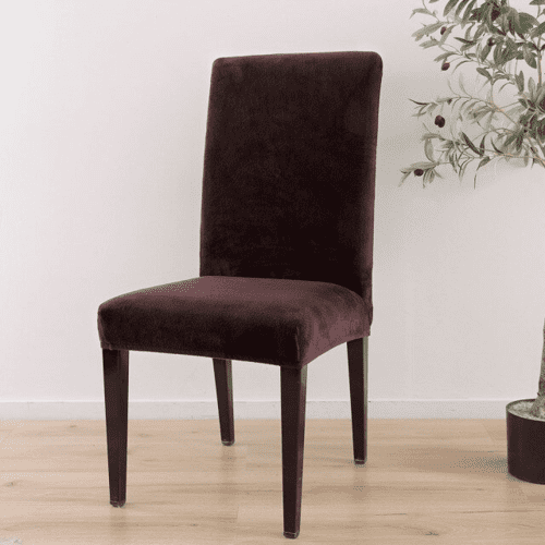 Kit Capas de Cadeira Suede Veludo