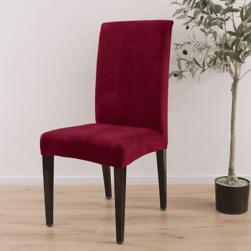 Kit Capas de Cadeira Suede Veludo