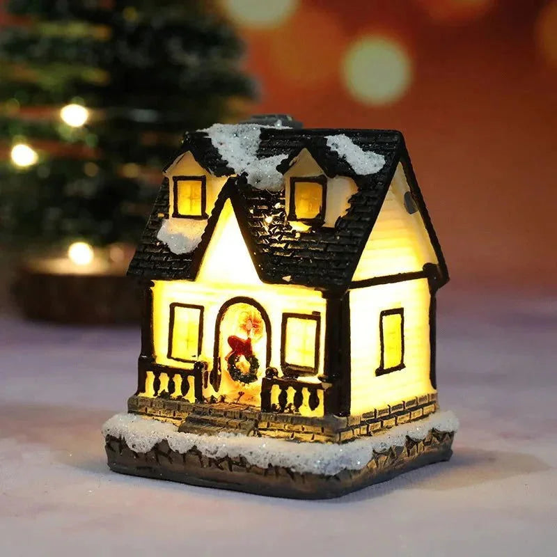 Casas Iluminadas de Natal para Decoração Festiva Kasamô