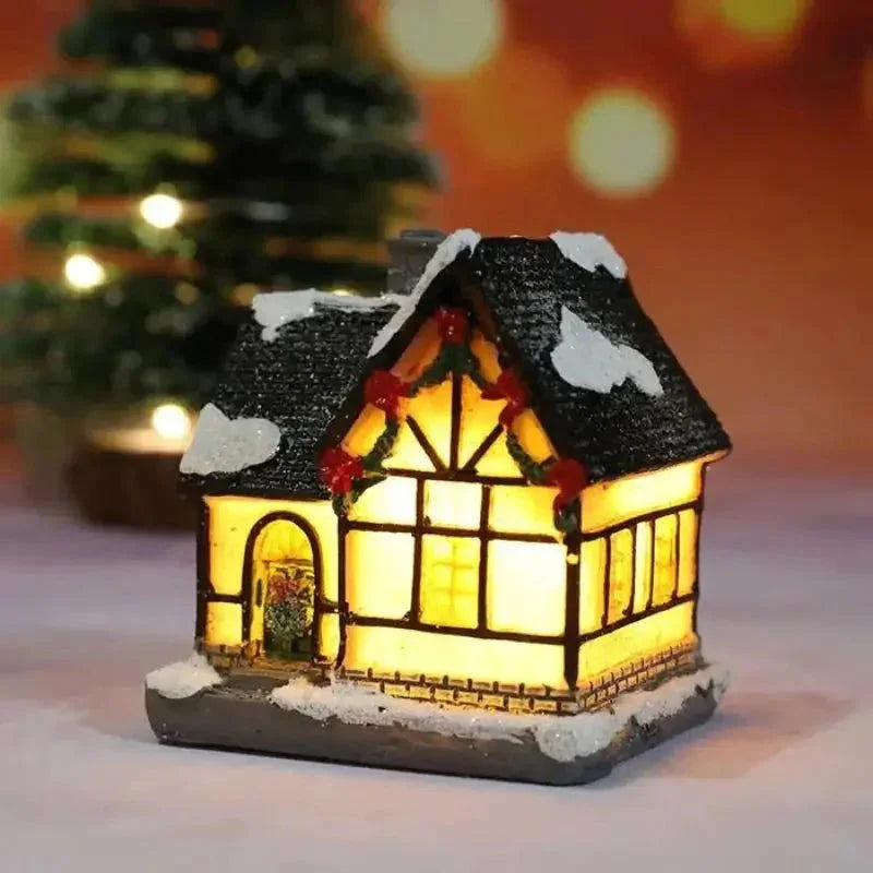 Casas Iluminadas de Natal para Decoração Festiva Kasamô
