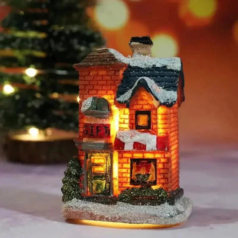Casas Iluminadas de Natal para Decoração Festiva Kasamô
