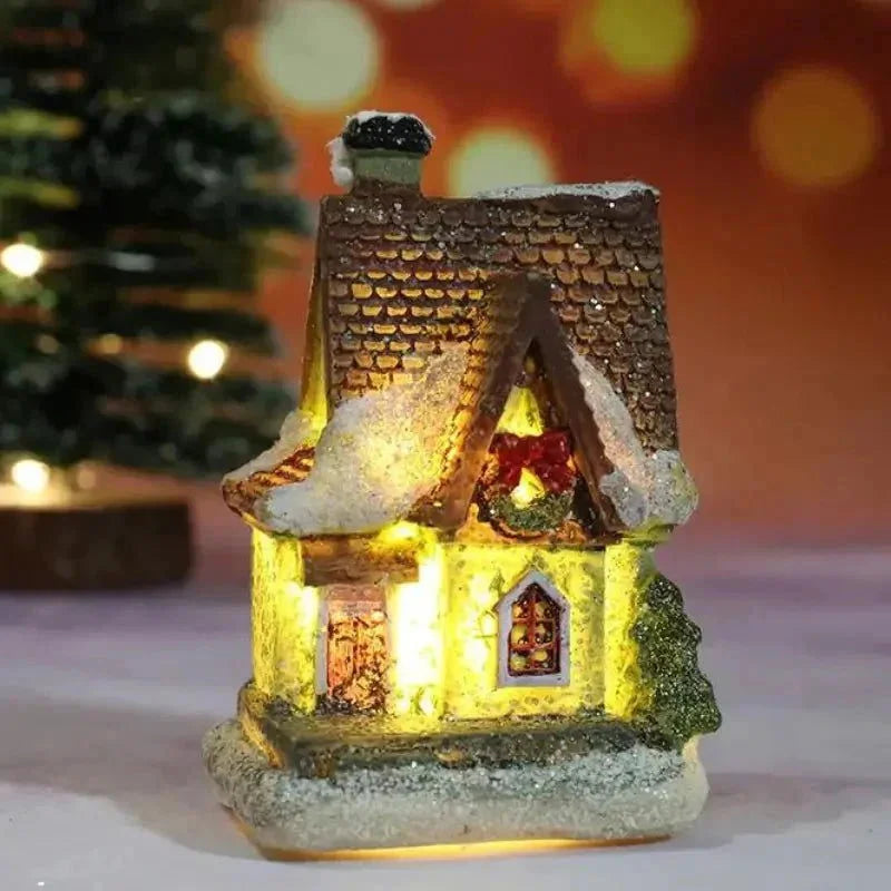 Casas Iluminadas de Natal para Decoração Festiva Kasamô