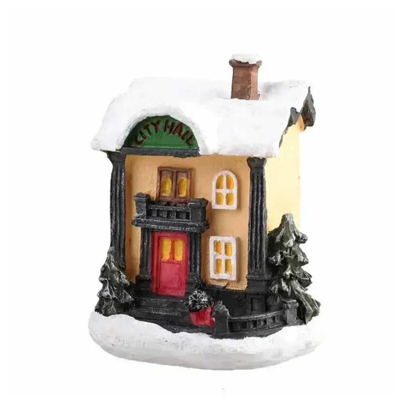 Casas Iluminadas de Natal para Decoração Festiva Kasamô