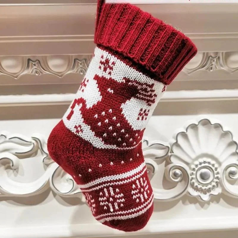 Enfeite Meias de Natal Letras do Alfabeto Kasamô