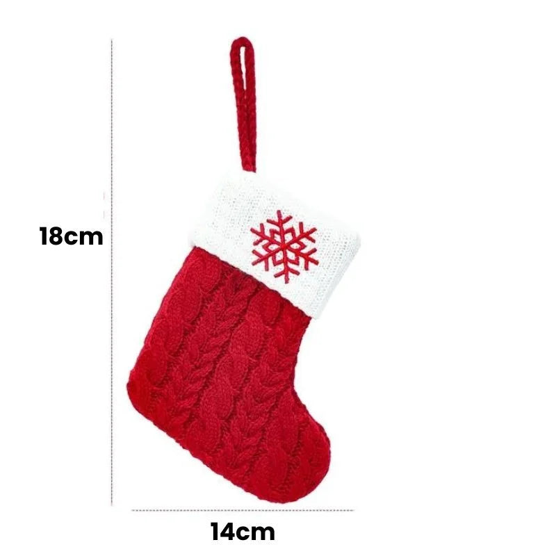 Enfeite Meias de Natal Letras do Alfabeto Kasamô