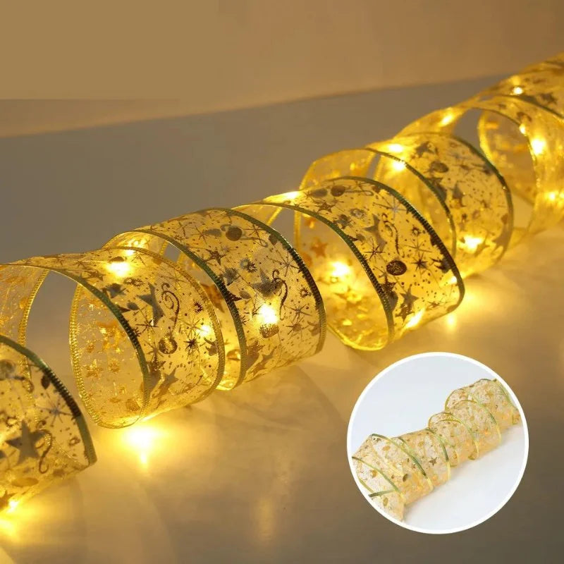 Fita Led Decorativa para árvore de Natal com Iluminação Kasamô