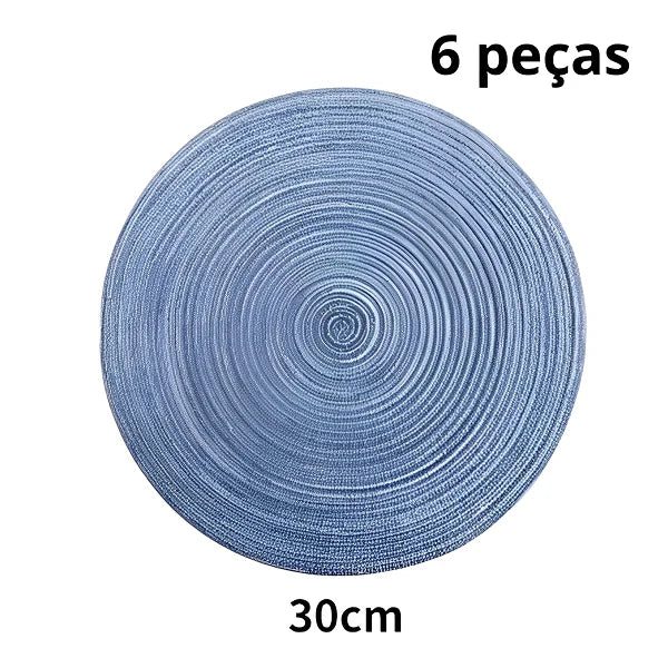 Conjunto Americano Prato Atenas de 6 peças - Kasamô