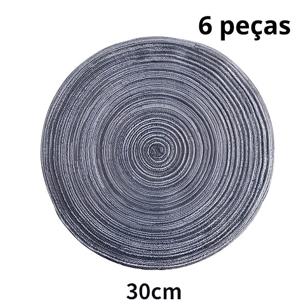 Conjunto Americano Prato Atenas de 6 peças - Kasamô