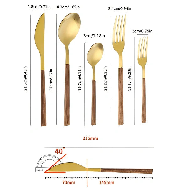 Conjunto Dallas de 30 peças - Kasamô