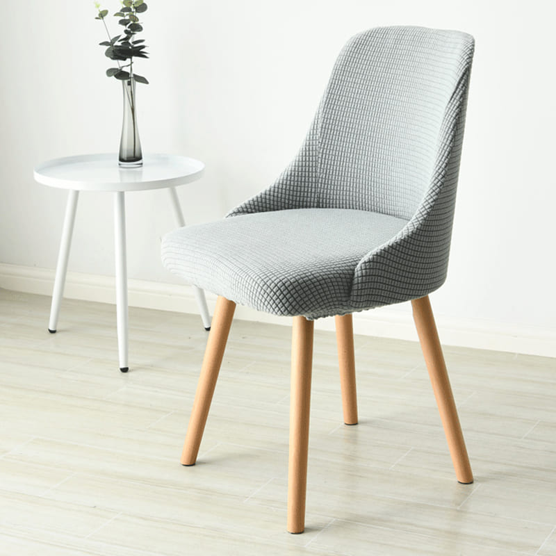 Kit Capas de Cadeira Curva - Tecido Jacquard