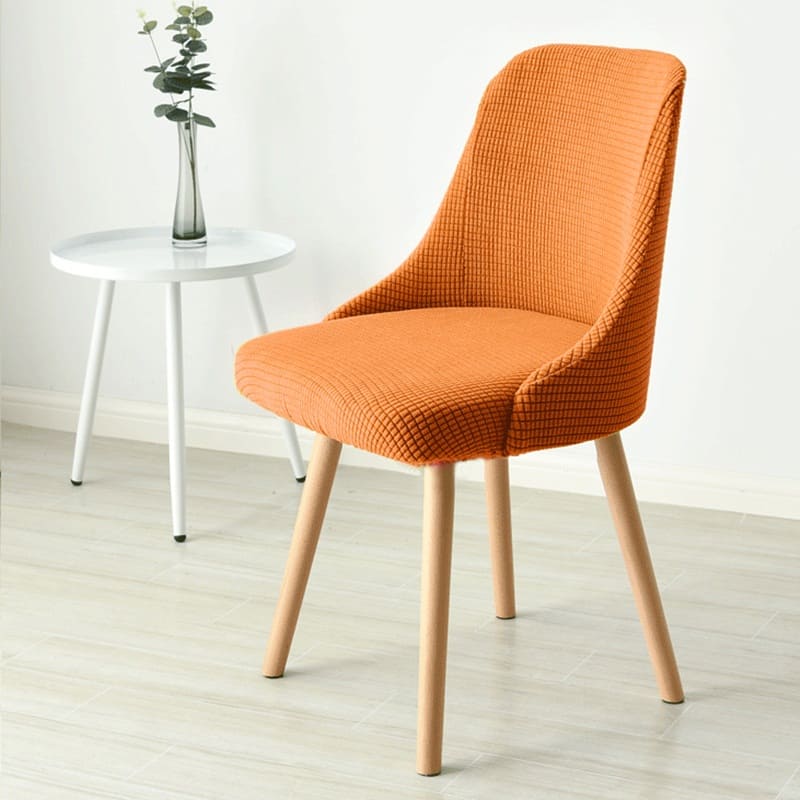 Kit Capas de Cadeira Curva - Tecido Jacquard