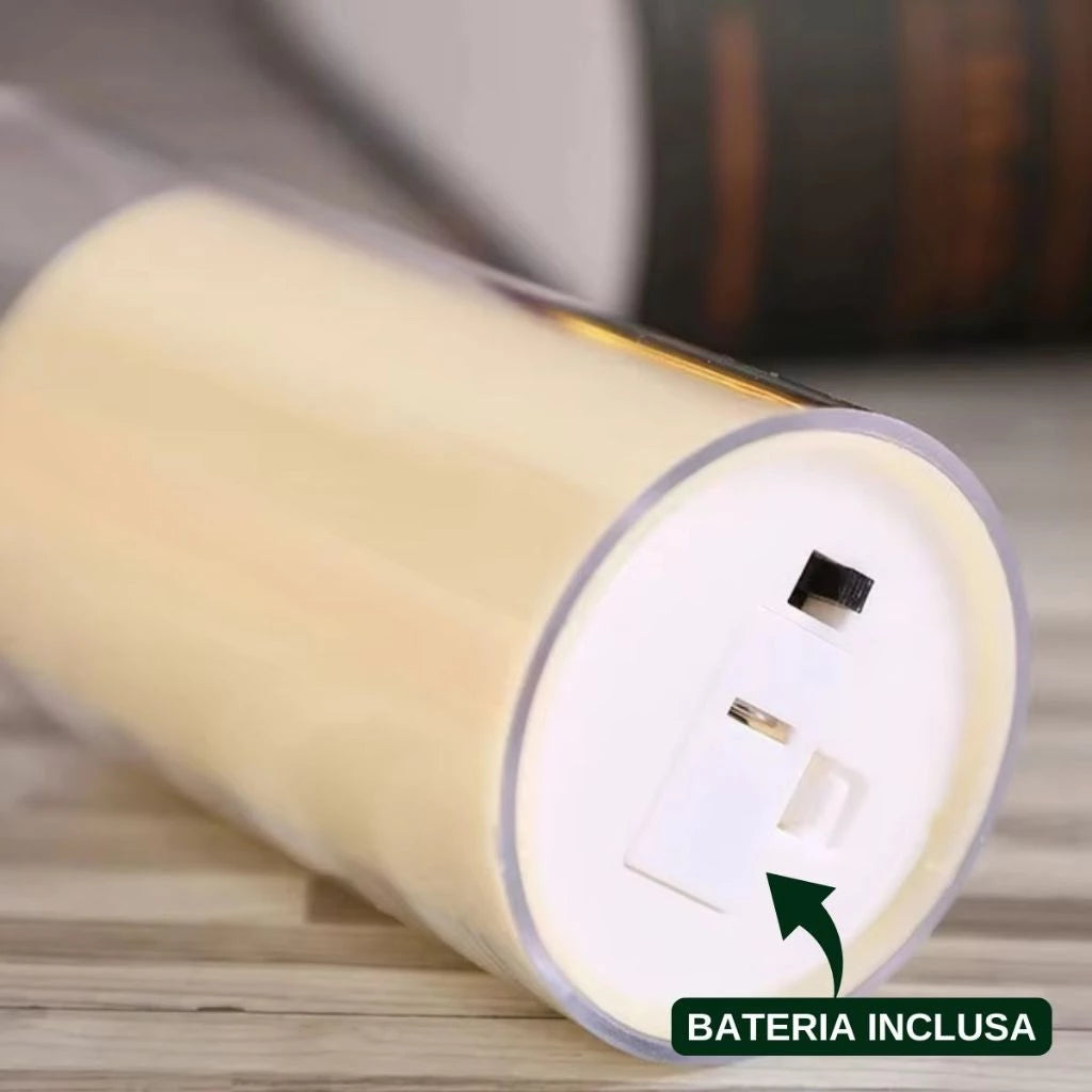 Velas Decorativas de Led Kasa Decor - Kit com 3