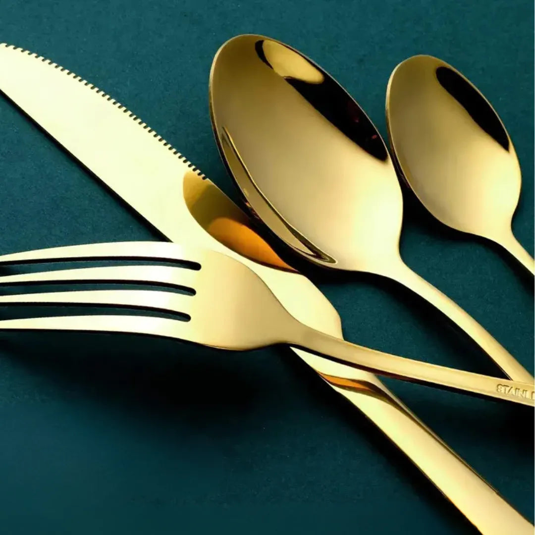 Jogo de Talheres Premium com Maleta Kasamô - 24 Peças